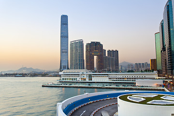 Image showing Hong Kong skyline