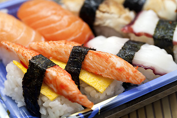 Image showing Sushi, Japanese food.