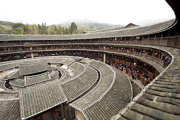 Image showing Fujian Tulou house in China