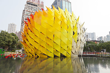 Image showing Mid-autumn lantern carnival in Hong Kong