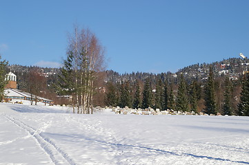 Image showing Voksen church in Oslo