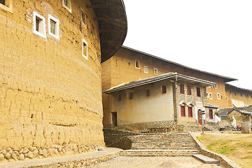 Image showing Tulou, a historical site in Fujian china. World Heritage.