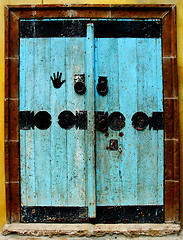 Image showing Blue Door