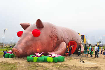 Image showing Visual culture exhibition at West Kowloon Kowloon, Hong Kong.