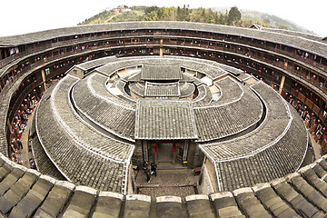 Image showing Fujian Tulou house in China