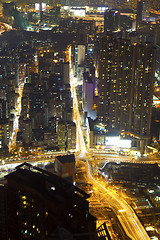 Image showing Hong Kong downtown