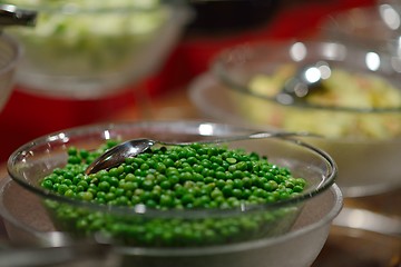 Image showing buffet food