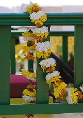 Image showing Garland Of Flowers