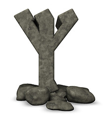 Image showing stone rune