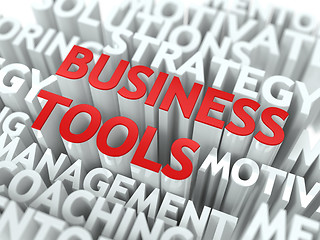 Image showing Business Tools Concept.