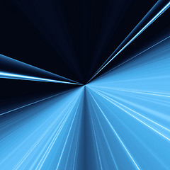 Image showing Abstract blue background 