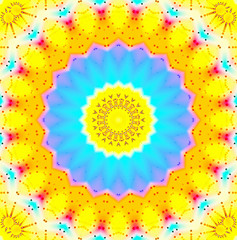 Image showing Bright abstract pattern