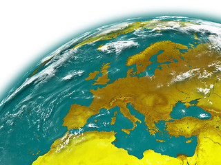 Image showing Europe on Earth