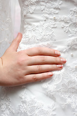 Image showing Bride hand 