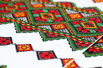 Image showing Ethnic Ukrainian Embroidery