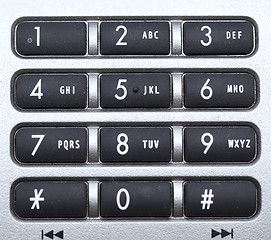 Image showing  keypad