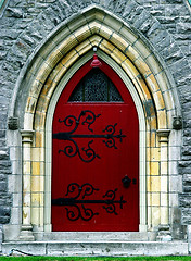 Image showing Red Door