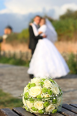 Image showing bridal bouquet