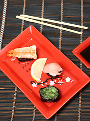 Image showing Sushi