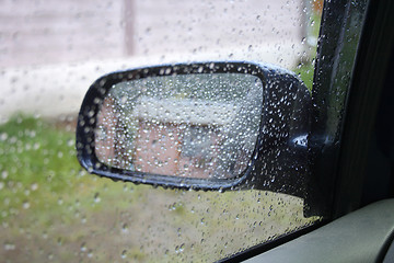 Image showing mirror rain