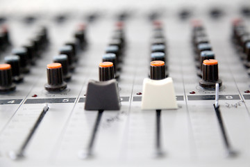 Image showing music mixer