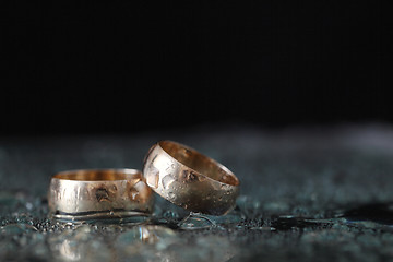 Image showing Gold  rings 