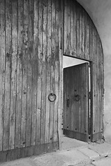 Image showing Old door