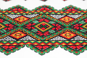 Image showing Ethnic Ukrainian Embroidery