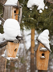 Image showing Birdhouses