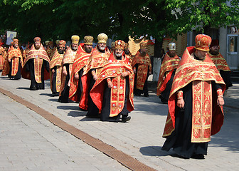 Image showing Orthodox priests