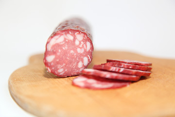 Image showing salami