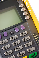 Image showing Credit card terminal