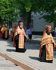 Image showing Orthodox priests