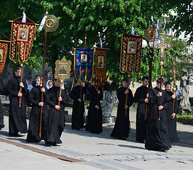 Image showing Orthodox priests