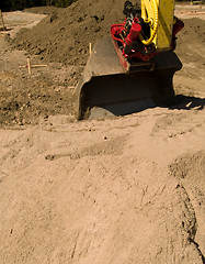 Image showing Road construction