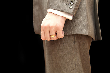 Image showing Gold ring