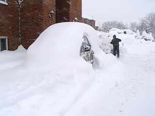 Image showing Snowfall