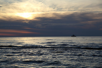 Image showing sunset