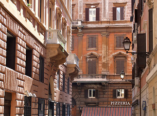 Image showing Rome centre urban buildings