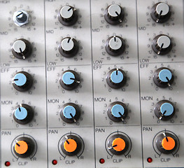 Image showing music mixer