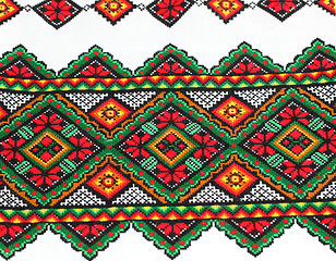 Image showing Ethnic Ukrainian Embroidery