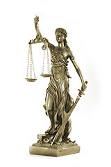 Image showing Justitia