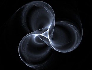 Image showing Abstract fractal clover - lucky graphics