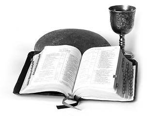 Image showing Open Bible
