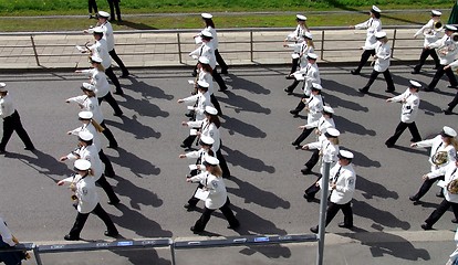 Image showing Marching band