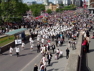 Image showing Marching band