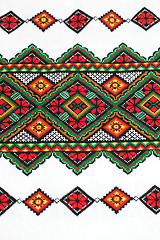 Image showing Ethnic Ukrainian Embroidery