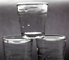 Image showing three glasses 