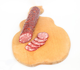 Image showing salami 