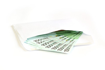 Image showing money in envelope